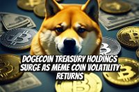 Dogecoin Treasury Holdings Surge as Meme Coin Volatility Returns