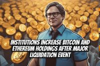 Institutions increase Bitcoin and Ethereum holdings after major liquidation event