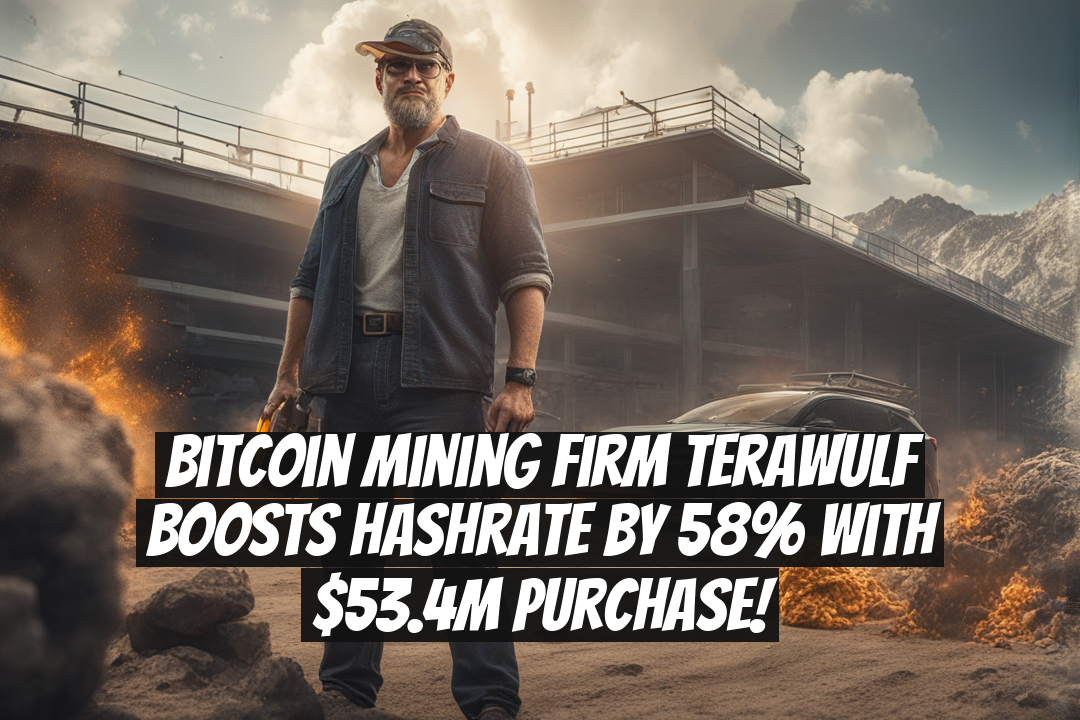 Bitcoin Mining Firm TeraWulf Boosts Hashrate by 58% with $53.4M Purchase!