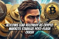 Altcoins lead recovery as crypto markets stabilize post-flash crash