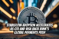 Stablecoin Adoption Accelerates as Citi and Visa Back BVNK’s Global Payments Push