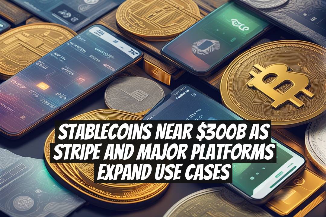 Stablecoins Near $300B as Stripe and Major Platforms Expand Use Cases
