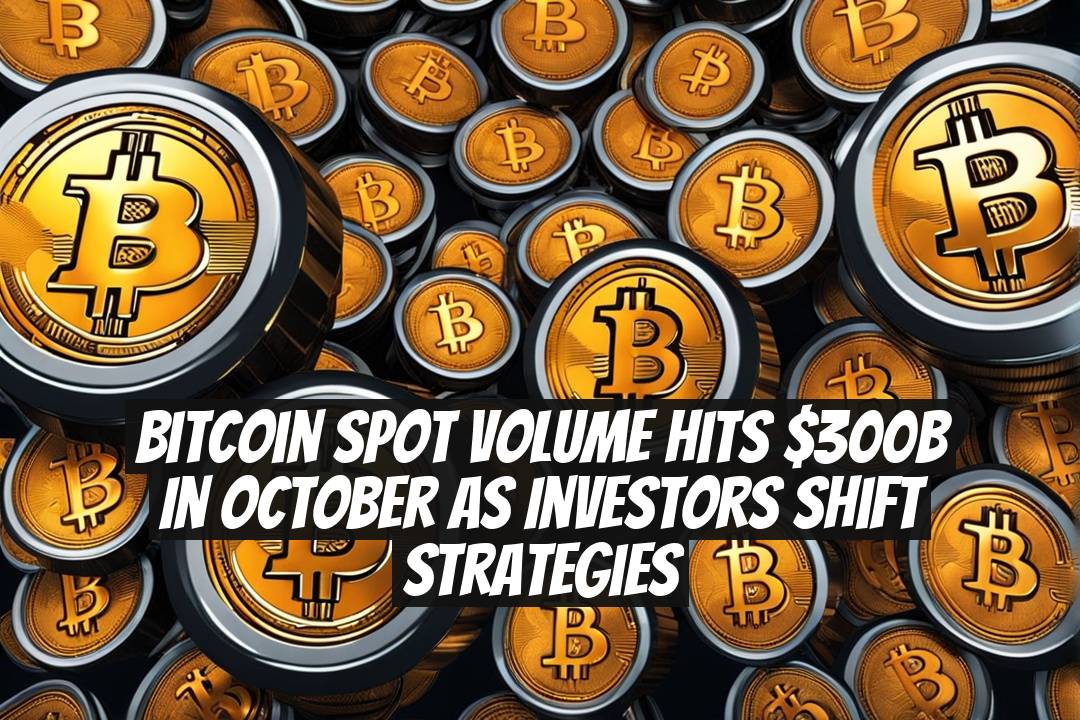 Bitcoin Spot Volume Hits $300B in October as Investors Shift Strategies