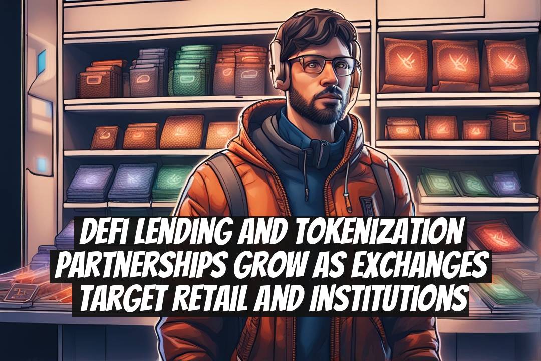 DeFi lending and tokenization partnerships grow as exchanges target retail and institutions