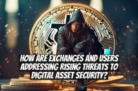 How are exchanges and users addressing rising threats to digital asset security?