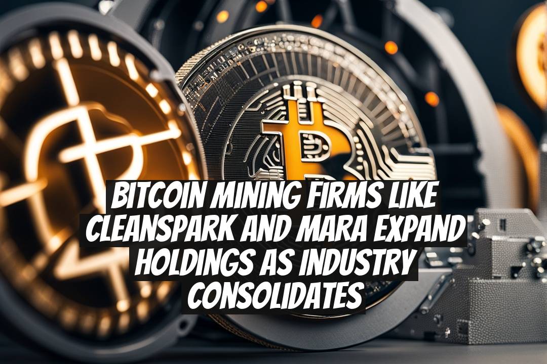 Bitcoin mining firms like CleanSpark and MARA expand holdings as industry consolidates