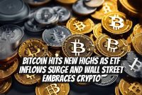 Bitcoin Hits New Highs as ETF Inflows Surge and Wall Street Embraces Crypto