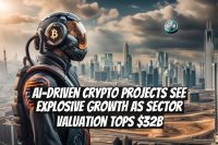 AI-driven crypto projects see explosive growth as sector valuation tops $32B