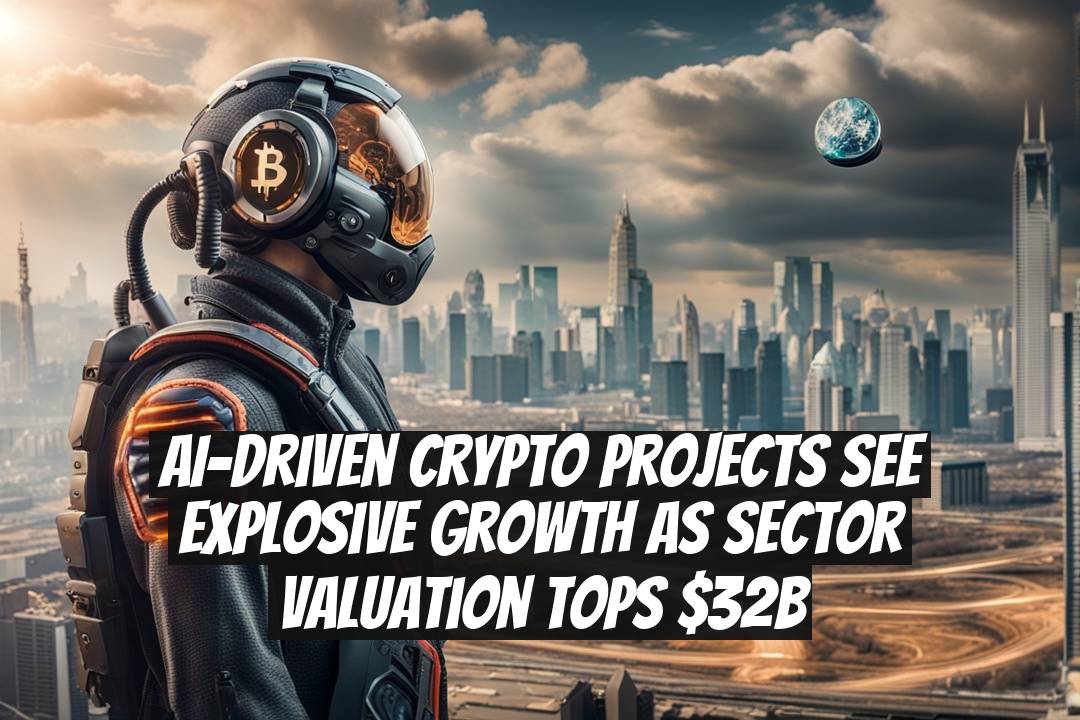 AI-driven crypto projects see explosive growth as sector valuation tops $32B
