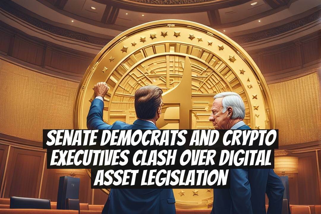 Senate Democrats and crypto executives clash over digital asset legislation