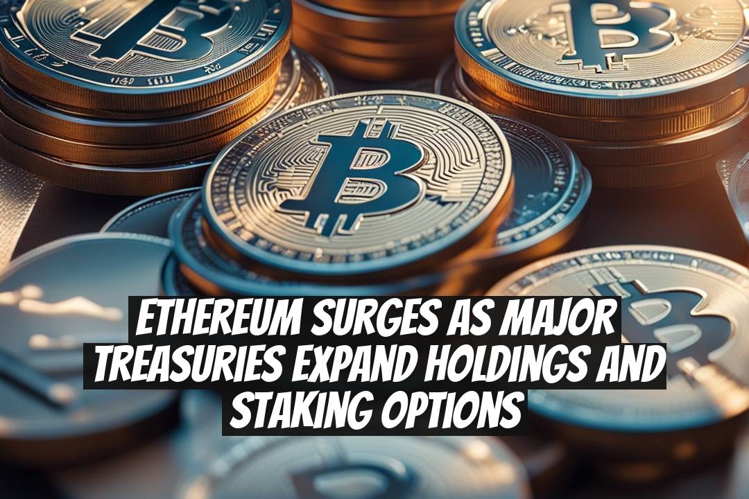 Ethereum Surges as Major Treasuries Expand Holdings and Staking Options