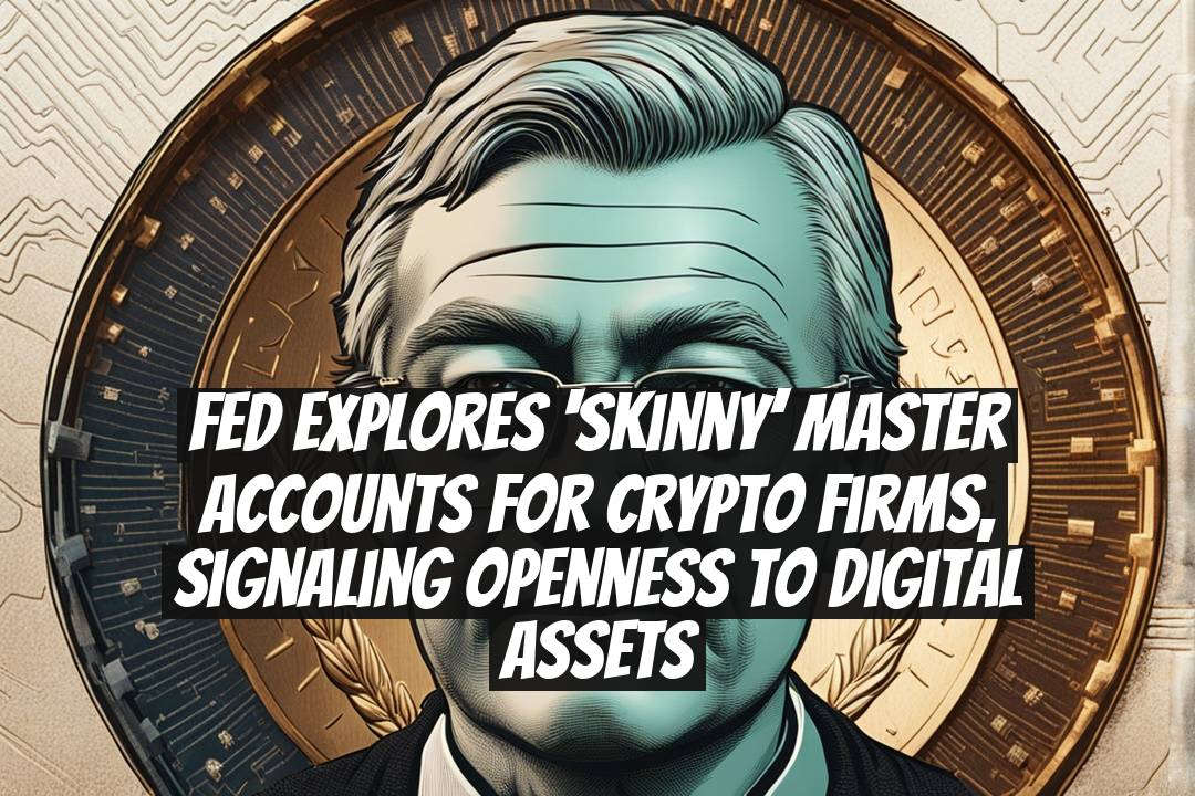 Fed explores ‘skinny’ master accounts for crypto firms, signaling openness to digital assets