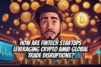 How are fintech startups leveraging crypto amid global trade disruptions?