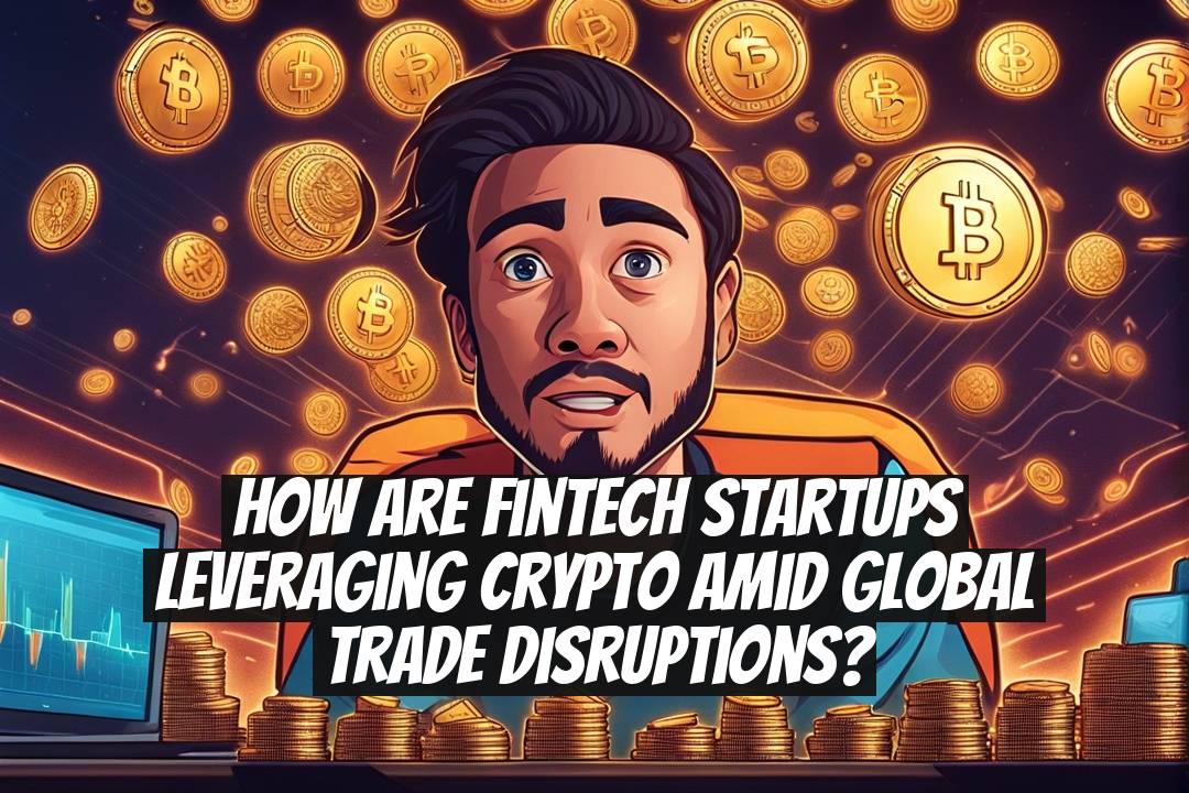 How are fintech startups leveraging crypto amid global trade disruptions?