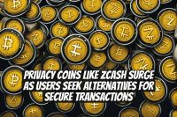Privacy coins like Zcash surge as users seek alternatives for secure transactions