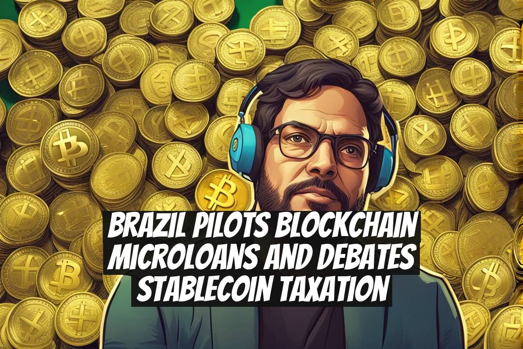 Brazil pilots blockchain microloans and debates stablecoin taxation