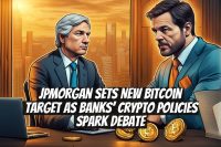 JPMorgan sets new Bitcoin target as banks’ crypto policies spark debate