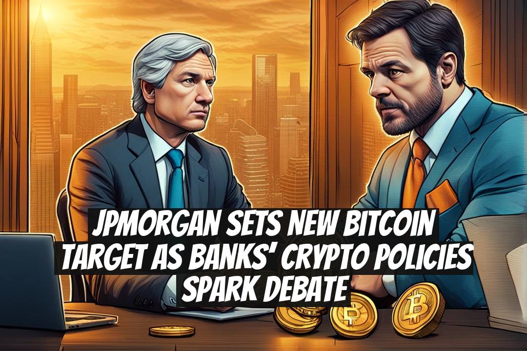 JPMorgan sets new Bitcoin target as banks’ crypto policies spark debate