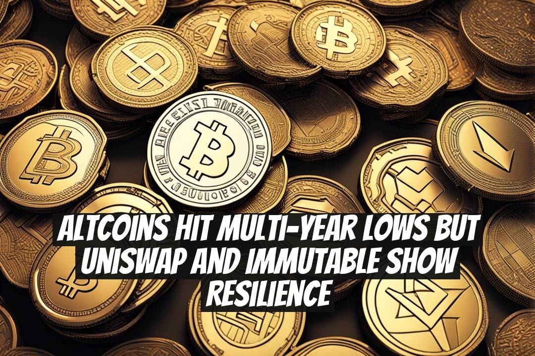 Altcoins hit multi-year lows but Uniswap and Immutable show resilience