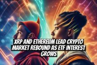 XRP and Ethereum Lead Crypto Market Rebound as ETF Interest Grows