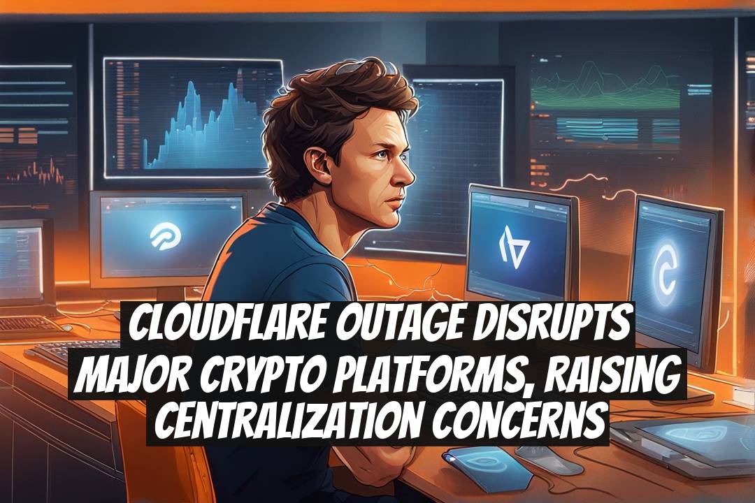 Cloudflare outage disrupts major crypto platforms, raising centralization concerns