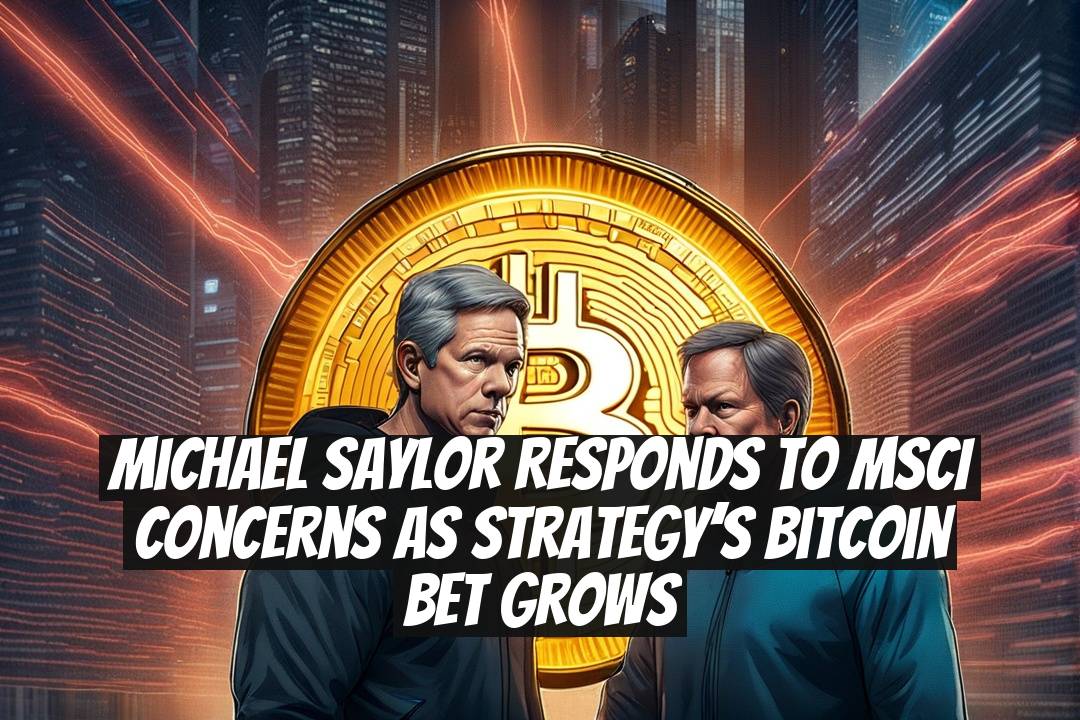 Michael Saylor Responds to MSCI Concerns as Strategy’s Bitcoin Bet Grows