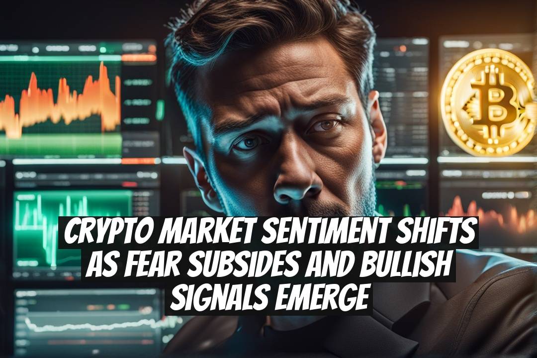 Crypto market sentiment shifts as fear subsides and bullish signals emerge