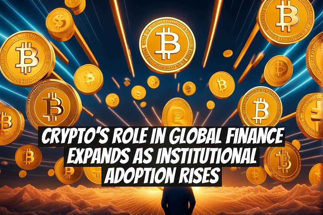 Crypto’s role in global finance expands as institutional adoption rises