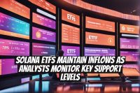 Solana ETFs Maintain Inflows as Analysts Monitor Key Support Levels