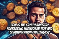 How is the crypto industry addressing misinformation and communication challenges?