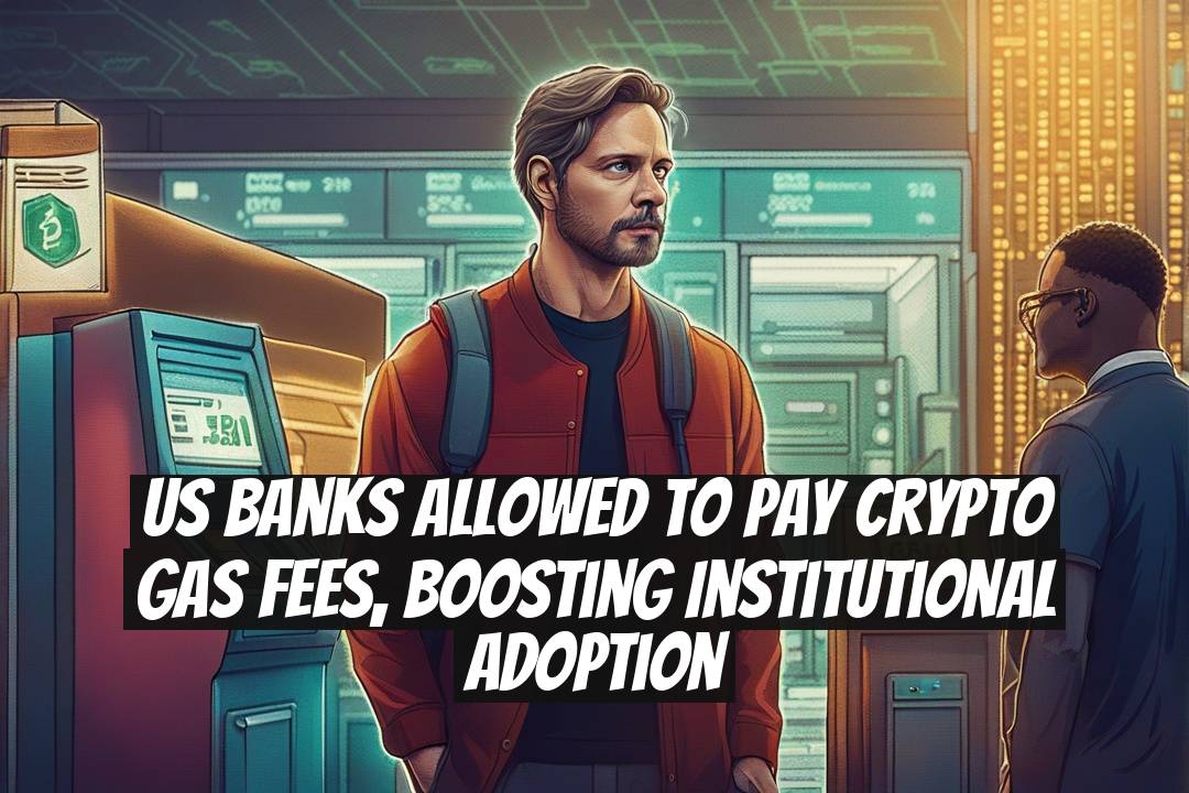 US banks allowed to pay crypto gas fees, boosting institutional adoption