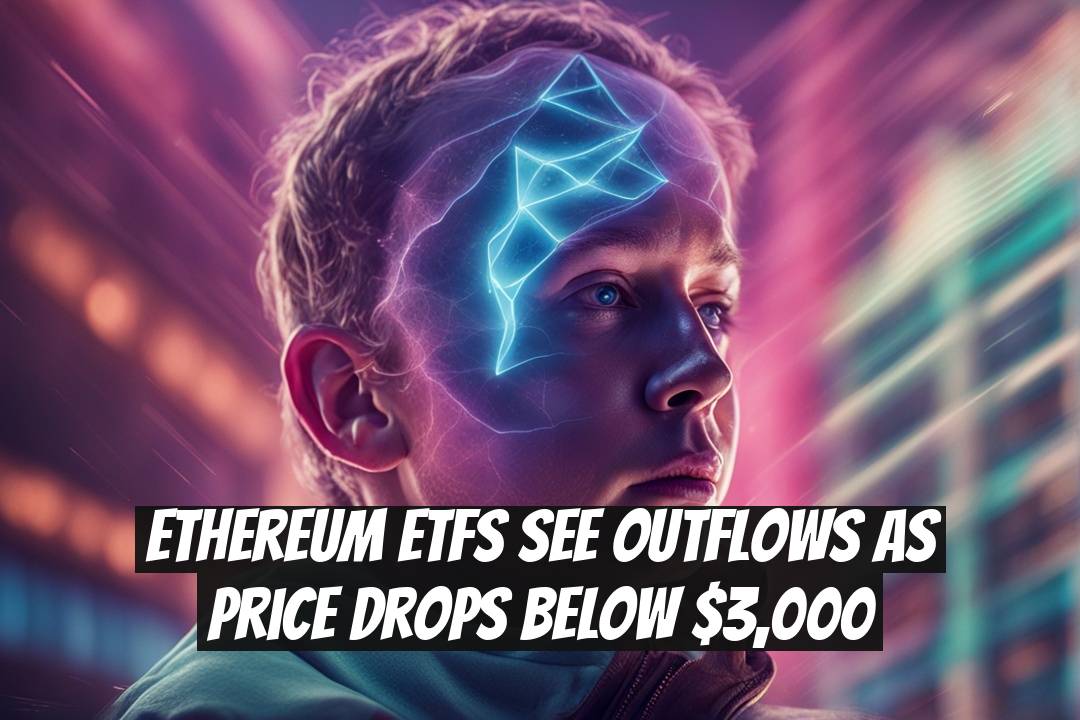 Ethereum ETFs See Outflows as Price Drops Below $3,000