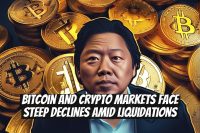 Bitcoin and Crypto Markets Face Steep Declines Amid Liquidations