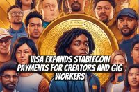 Visa Expands Stablecoin Payments for Creators and Gig Workers