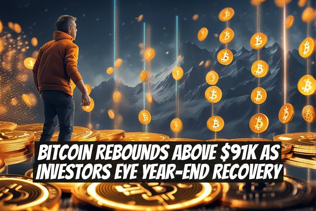 Bitcoin rebounds above $91K as investors eye year-end recovery