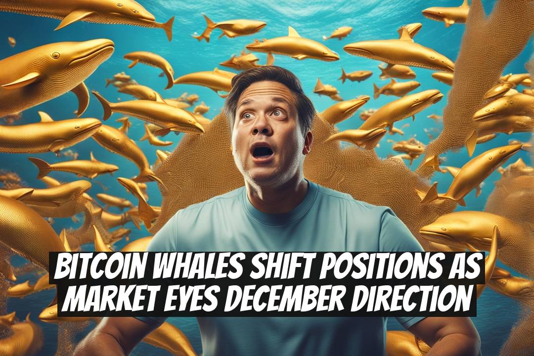 Bitcoin whales shift positions as market eyes December direction