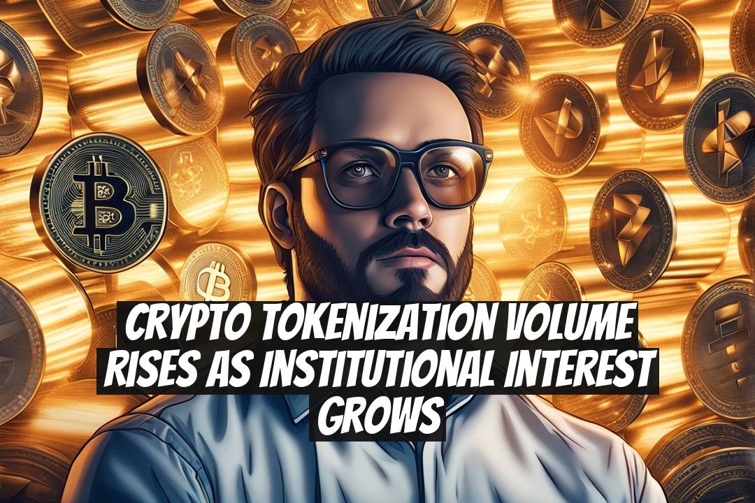 Crypto Tokenization Volume Rises as Institutional Interest Grows