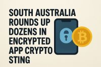 South Australia Rounds Up Dozens in Encrypted-App Crypto Sting