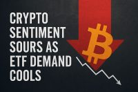 Crypto Sentiment Sours as ETF Demand Cools