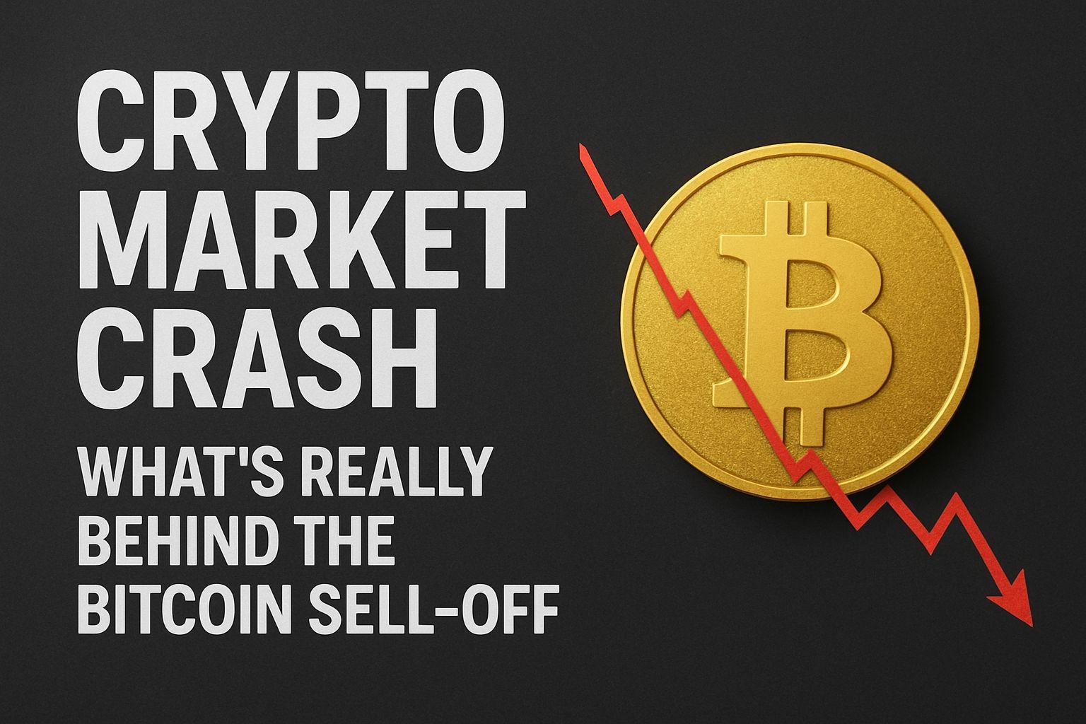 Crypto Market Crash: What’s Really Behind the Bitcoin Sell-Off?