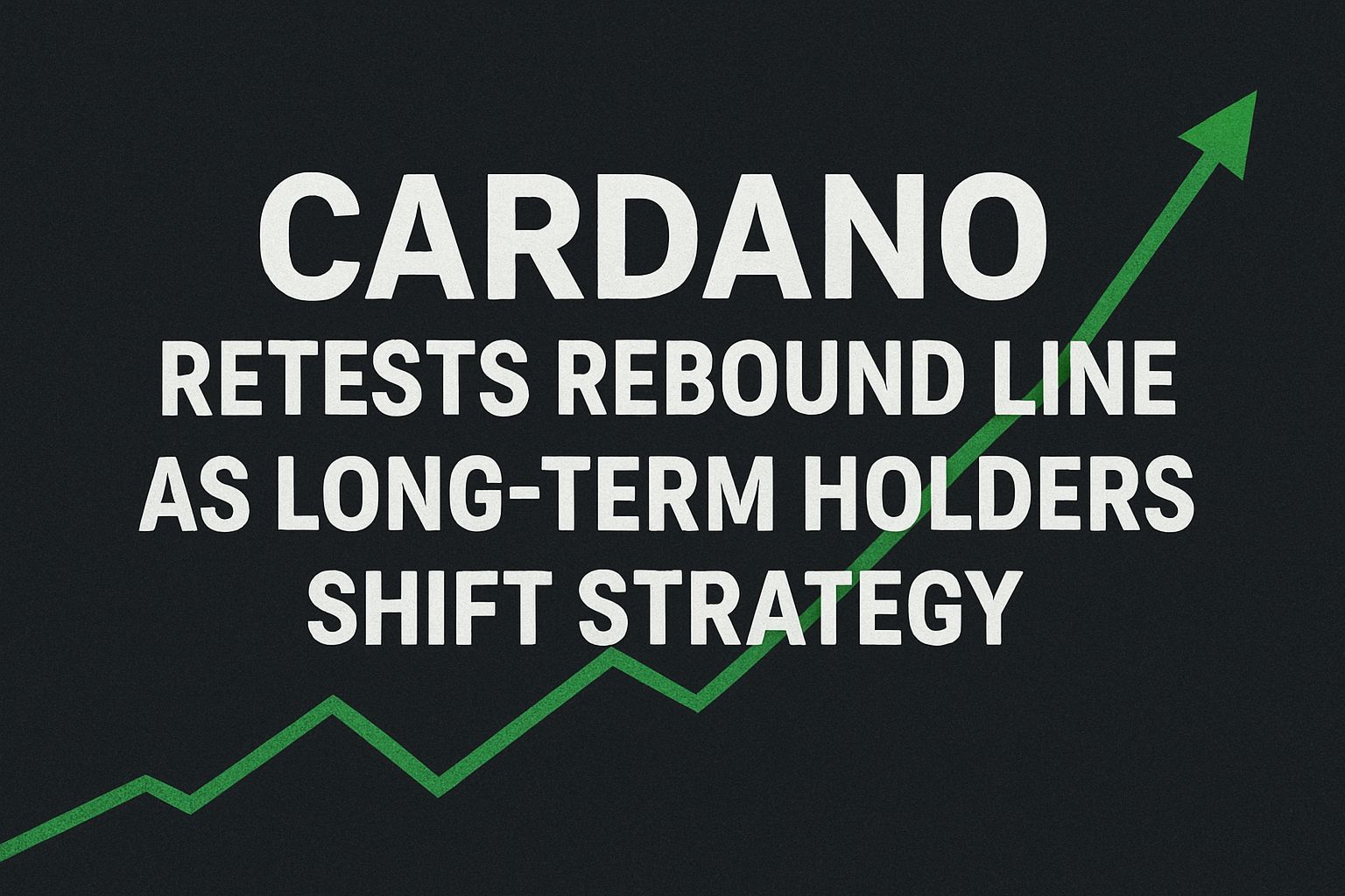 Cardano retests rebound line as long-term holders shift strategy