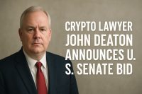 Crypto Lawyer John Deaton Announces US Senate Bid