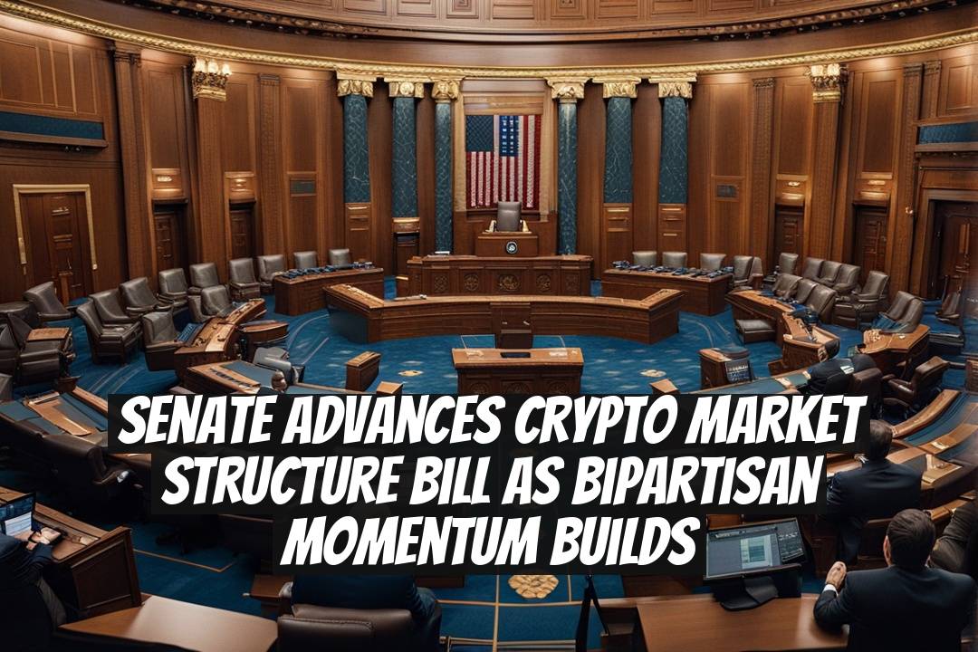 Senate Advances Crypto Market Structure Bill as Bipartisan Momentum Builds