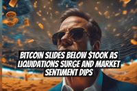 Bitcoin slides below $100K as liquidations surge and market sentiment dips