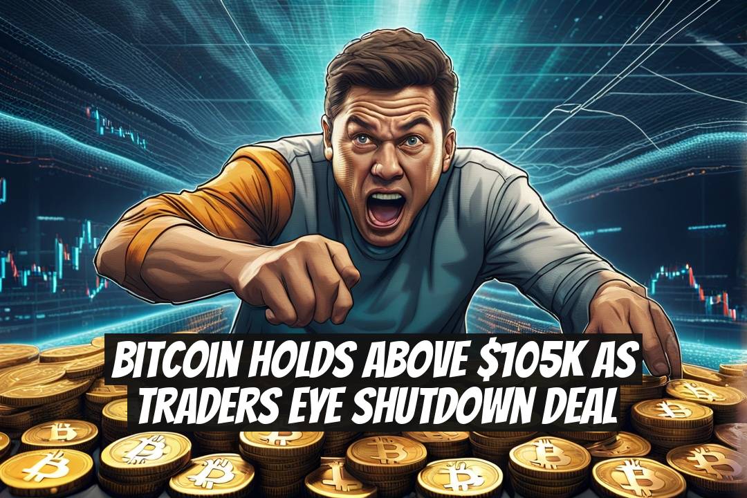 Bitcoin Holds Above $105K as Traders Eye Shutdown Deal