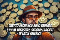 Crypto Exchange Ripio Reveals $100M Treasury, Second Largest in Latin America