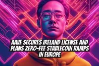 Aave secures Ireland license and plans zero-fee stablecoin ramps in Europe