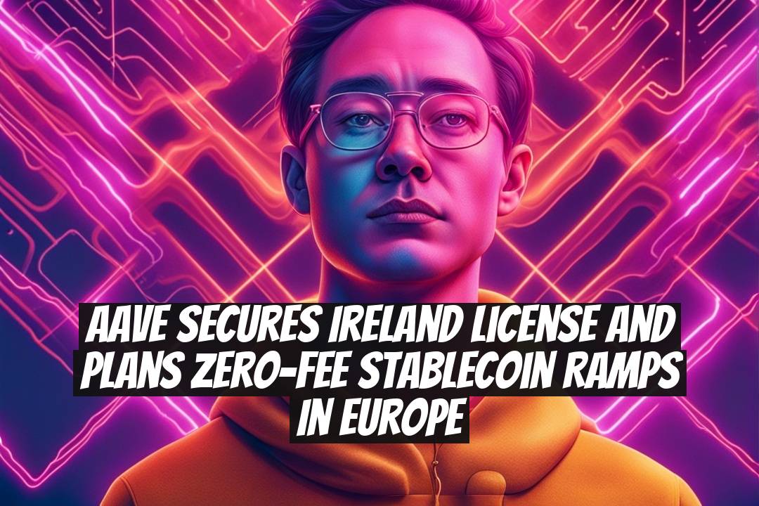Aave secures Ireland license and plans zero-fee stablecoin ramps in Europe