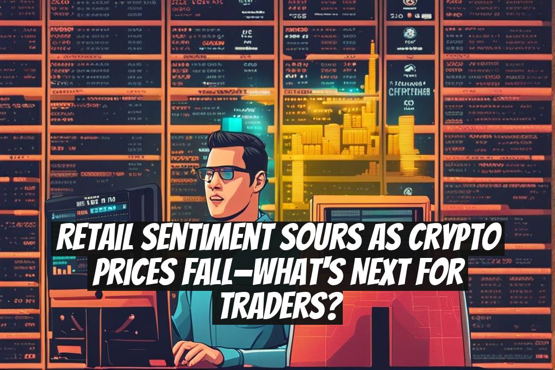 Retail sentiment sours as crypto prices fall—what's next for traders?