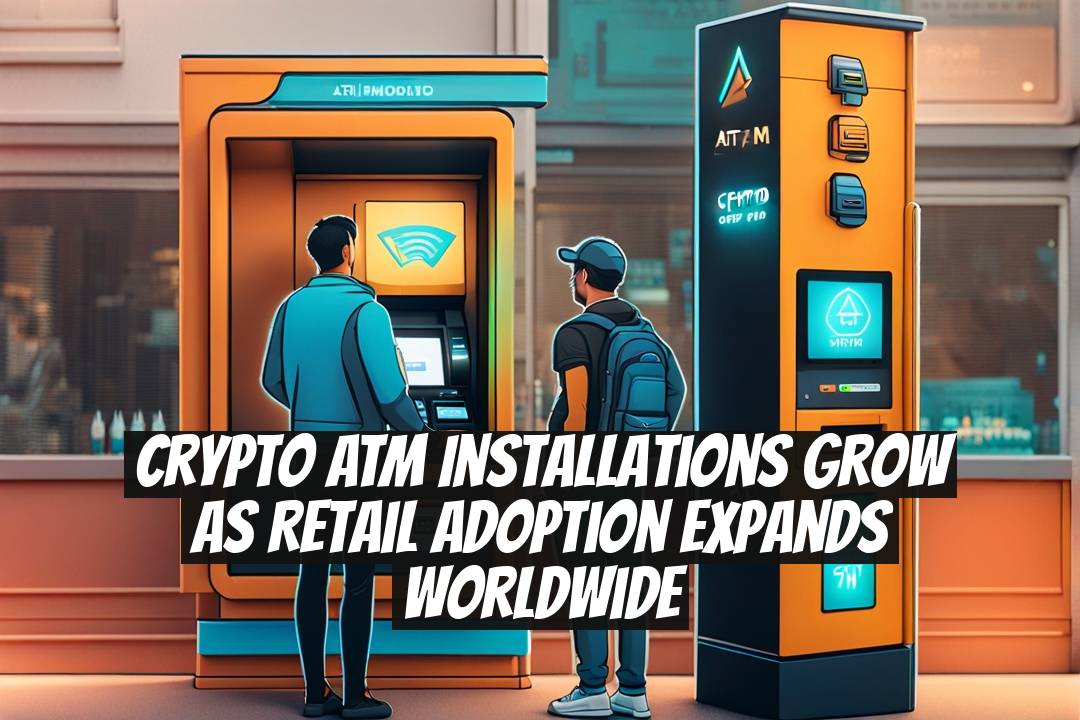 Crypto ATM installations grow as retail adoption expands worldwide
